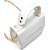 Bolsa Crossbody Easy Lança Perfume Logo VE24 Branco Feminino - Imagem 4