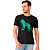Camiseta Acostamento Wolf P24 Preto e Verde Masculino - Imagem 1