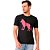 Camiseta Acostamento Wolf P24 Preto e Rosa Masculino - Imagem 1