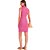 Vestido Curto Colcci Canelado P24 Rosa Feminino - Imagem 4