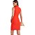 Vestido Curto Colcci Canelado P24 Vermelho Feminino - Imagem 2