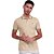 Camisa Polo Colcci One Line P24 Bege Masculino - Imagem 1
