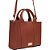 Bolsa Tote Lança Perfume VE24 Marrom Feminino - Imagem 3