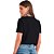 Camiseta Colcci Multi Logos P24 Preto Feminino - Imagem 2