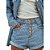 Short Jeans Lança Perfume Relaxed High VE24 Azul Feminino - Imagem 4