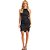 Vestido Curto Lança Perfume Regulável VE24 Preto Feminino - Imagem 3