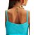 Vestido Curto Lança Perfume Alça VE24 Azul Feminino - Imagem 3