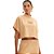 Blusa Easy Lança Perfume Cropped VE24 Bege Feminino - Imagem 1