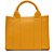 Bolsa Tote Lança Perfume VE24 Amarelo Feminino - Imagem 2