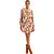 Vestido Curto Lança Perfume Florido VE24 Off White Feminino - Imagem 1
