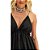 Vestido Curto Lança Perfume Alça VE24 Preto Feminino - Imagem 3