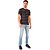 Camiseta Acostamento Listrado VE24 Preto Masculino - Imagem 3