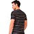 Camiseta Acostamento Listrado VE24 Preto Masculino - Imagem 2