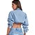 Jaqueta Jeans Cropped Colcci Loose P24 Azul Feminino - Imagem 2