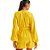 Macacão Curto Lança Perfume Decote V VE24 Amarelo Feminino - Imagem 2