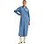 Vestido Jeans Midi Lança Perfume Chemise VE24 Azul Feminino - Imagem 1