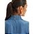 Vestido Jeans Midi Lança Perfume Chemise VE24 Azul Feminino - Imagem 4