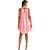Vestido Curto Lança Perfume Evasê VE24 Rosa Feminino - Imagem 4