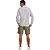 Camisa Linho Colcci Listrada P24 Branco Masculino - Imagem 4