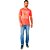 Camiseta Acostamento Letters VE24 Vermelho Masculino - Imagem 2
