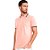 Camisa Polo Colcci Three Lines VE24 Rosa Masculino - Imagem 1