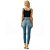 Calça Jeans Lança Perfume Vesta Ankle AV24 Azul Feminino - Imagem 5