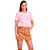 Camiseta Colcci Estampado VE24 Rosa Feminino - Imagem 3