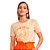 Camiseta Colcci Comfort VE24 Bege Feminino - Imagem 1
