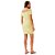 Vestido Curto Easy Lança Perfume Ombro AV24 Amarelo Feminino - Imagem 2