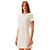 Vestido Easy Lança Perfume Logos AV24 Off White Feminino - Imagem 1
