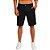 Bermuda Linho Colcci Davi VE24 Preto Masculino - Imagem 1