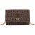 Bolsa Crossbody Colcci Monograma VE24A Marrom Café Feminino - Imagem 1