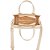 Bolsa Tote Colcci Signature VE24 Bege Feminino - Imagem 3