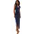 Vestido Super Mid Lança Perfume Muscle AV24 Azul Feminino - Imagem 1