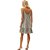 Vestido Curto Lança Perfume Xadrez AV24 Cinza Feminino - Imagem 2
