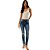 Calça Jeans Lança Perfume Nix Skinny High AV24 Azul Feminino - Imagem 5