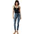 Calça Jeans Lança Perfume Vênus Skinny AV24 Azul Feminino - Imagem 4