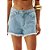 Short Jeans Lança Perfume Relaxed High AV24 Azul Feminino - Imagem 1