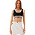 Top Cropped Easy Lança Perfume Alça AV24 Preto Feminino - Imagem 3