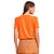 Camiseta Colcci Comfort VE24 Laranja Feminino - Imagem 2