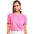 Camiseta Colcci Iconic VE24 Rosa Feminino - Imagem 1