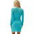 Vestido Curto Lança Perfume AV24 Azul Feminino - Imagem 4
