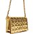 Bolsa Crossbody Lança Perfume Metalize AV24 Dourado Feminino - Imagem 1