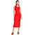 Vestido Midi Colcci VE24 Vermelho Feminino - Imagem 1