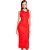 Vestido Midi Colcci VE24 Vermelho Feminino - Imagem 3