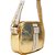 Bolsa Crossbody Easy Lança Perfume AV24 Dourado Feminino - Imagem 1