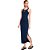 Vestido Colcci Canelado VE24 Marinho Feminino - Imagem 1