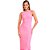 Vestido Colcci Canelado VE24 Rosa Feminino - Imagem 3