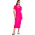 Vestido Colcci Slim VE24 Rosa Feminino - Imagem 1