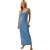 Vestido Super Mid Lança Perfume AV24 Azul Feminino - Imagem 1